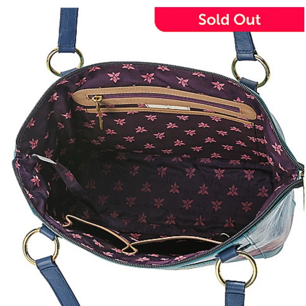 NWT!! Anna by Anuschka - TREASURES OF THE REEF TOTE BAG AND MATCHING WALLET! - Picture 14 of 16